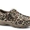 Girls Roper Tan Leopard Print Chukka -Way Out West Trading Shop 0901817912614