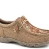 Girls Roper Tan Canvas Chukka W/ Embossed Vamp -Way Out West Trading Shop 0901817912999