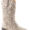 Girls Roper Golden Glitter Square Toe Boot -Way Out West Trading Shop 0901819032994