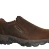 Men's Roper Brown Tumbled Leather Slip On 2 Men's Roper Brown Tumbled Leather Slip On -Way Out West Trading Shop 0902006003103