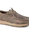 Men's Roper Rustic Brown Leather Chukka -Way Out West Trading Shop 0902016623152