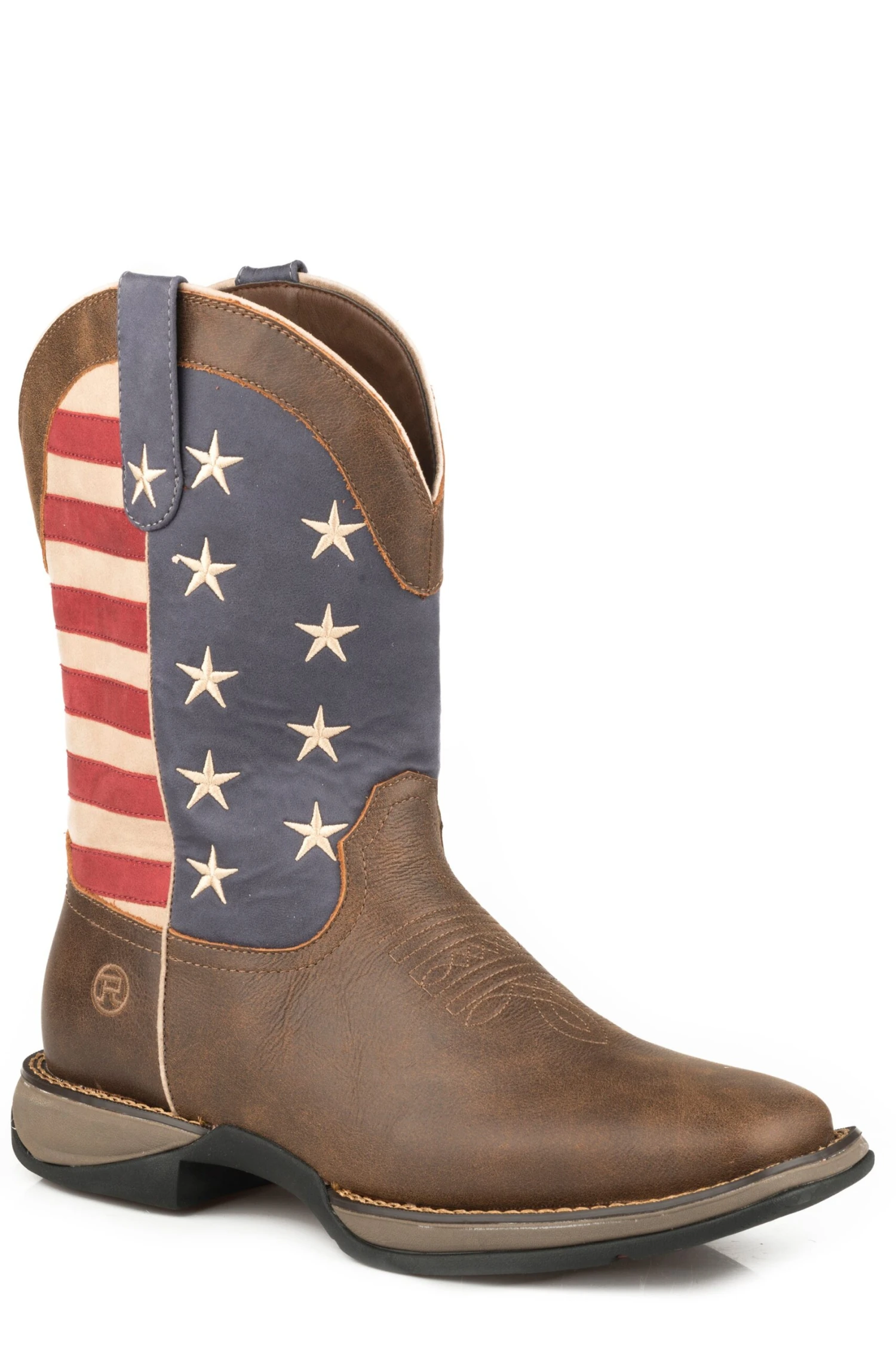 Roper "Wilder" Americana Square Toe Boot 3 Roper "Wilder" Americana Square Toe Boot