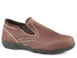 ROPER DRIVING MOC SLIP ON LEATHER