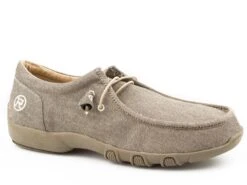 ROPER DRIVING MOC LACE UP FABRIC UPPER