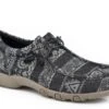 ROPER DRIVING MOC LACE UP FABRIC UPPER -Way Out West Trading Shop 0902117912617