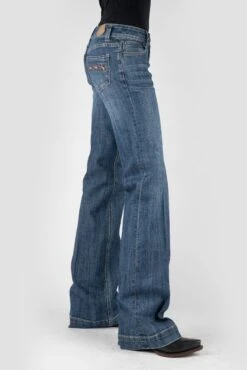 3 HORSES EMB ON BACK PKT