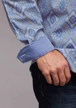 Men's Stetson Medallion Western Shirt -Way Out West Trading Shop 1100105265020c