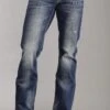 Men's Stetson 1014 Destructed Medium Wash Jeans 2 Men's Stetson 1014 Destructed Medium Wash Jeans -Way Out West Trading Shop 1100410143001a