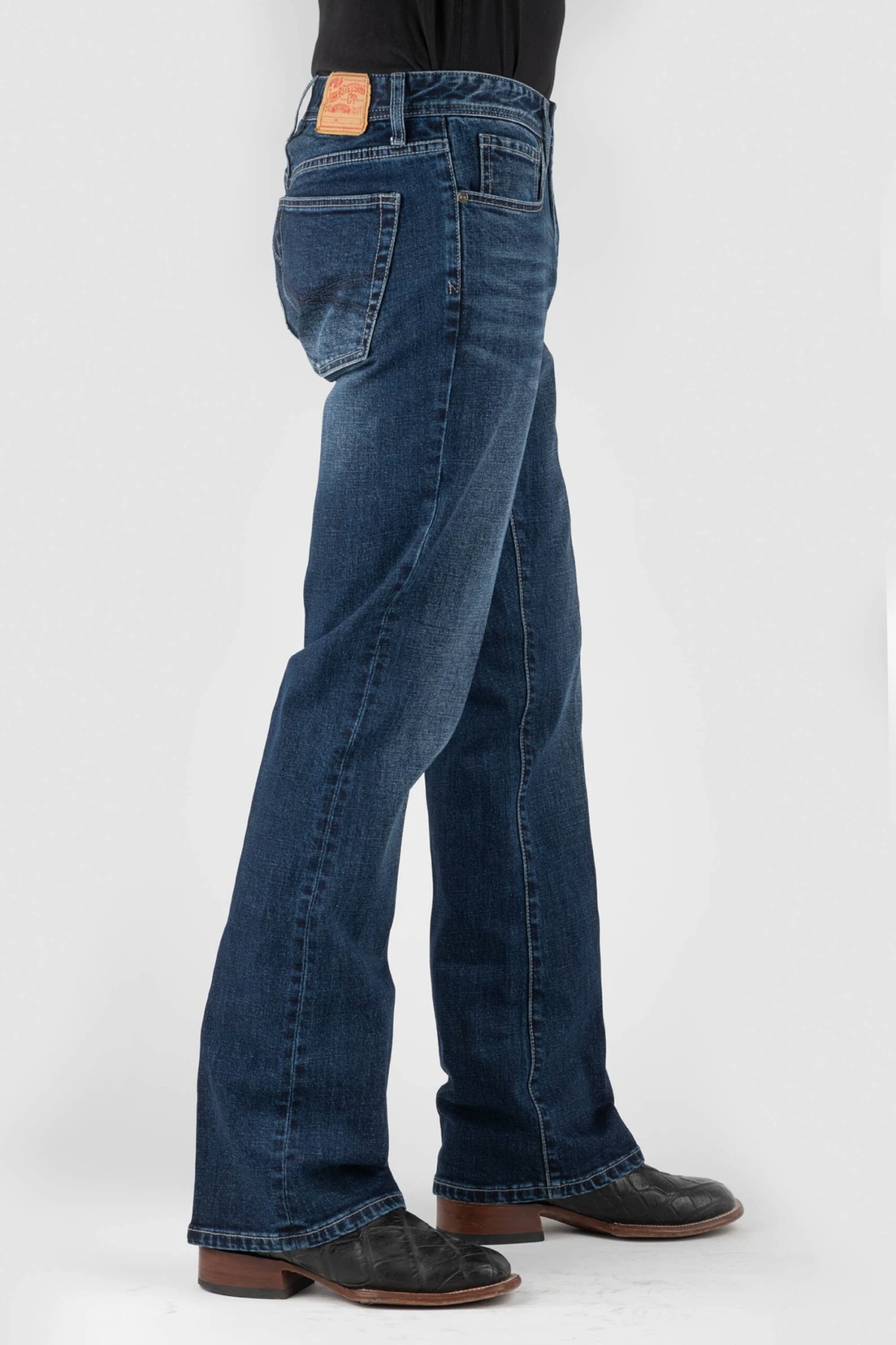 Men's Stetson Rocker Stretch Fit Western Jean 3 Men's Stetson Rocker Stretch Fit Western Jean