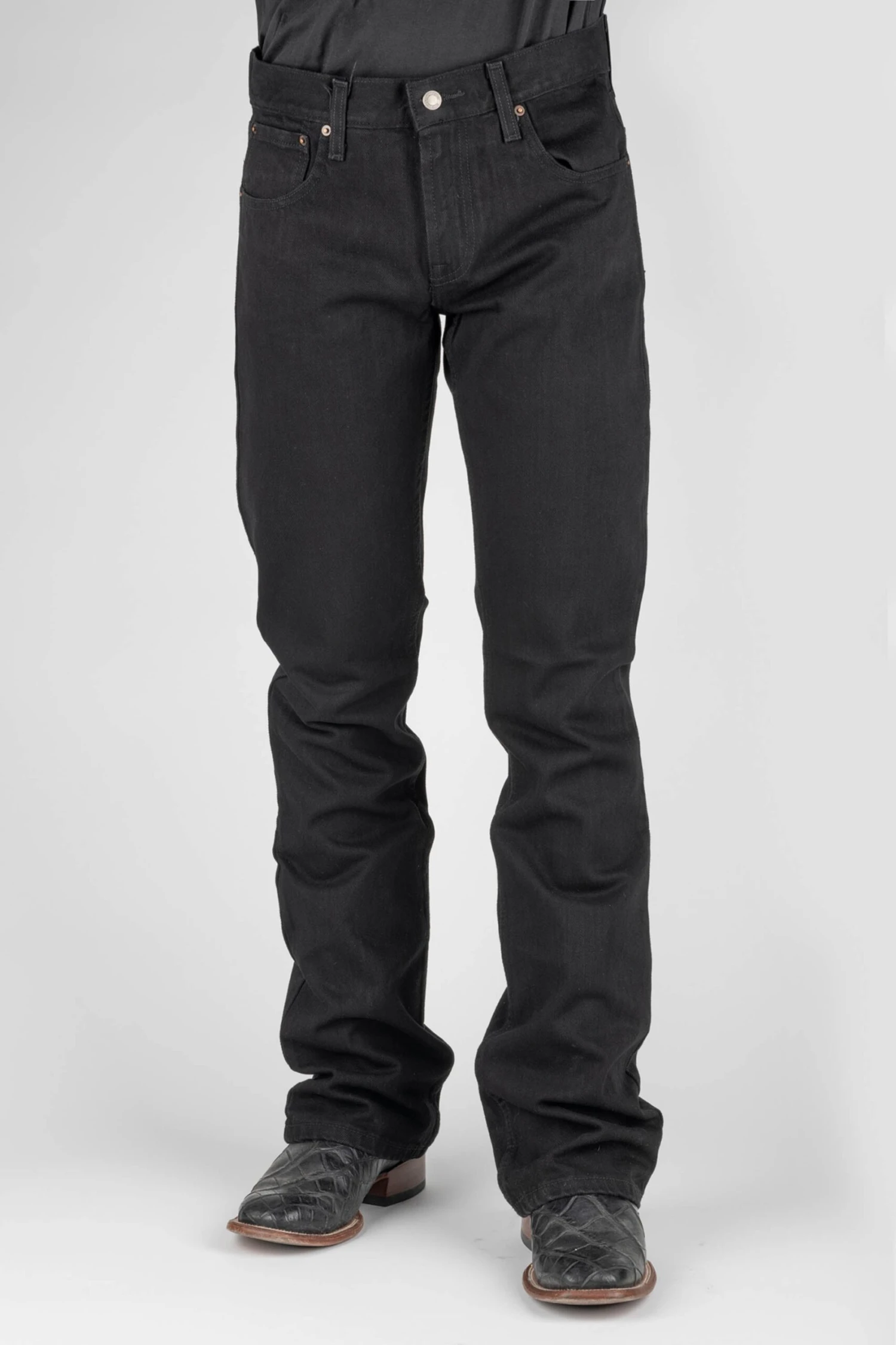 Stetson 1120 SLIM FIT BLACK RINSE 5 Stetson 1120 SLIM FIT BLACK RINSE - Image 3