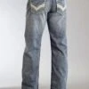 Men's Stetson 1312 Light Wash Jeans -Way Out West Trading Shop 1100413124040a