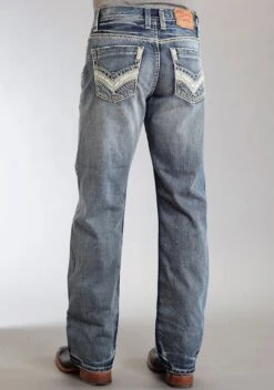 Men's Stetson 1312 Light Wash Jeans