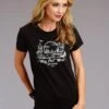 STETSON LADIES SHORT SLEEVE T-SHIRT -Way Out West Trading Shop 1103905620786a