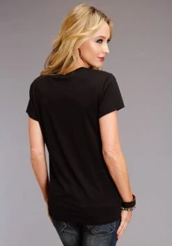 STETSON LADIES SHORT SLEEVE T-SHIRT -Way Out West Trading Shop 1103905620786c
