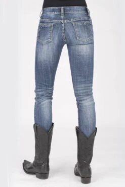 Women's Stetson Light Wash Western Skinny Jean -Way Out West Trading Shop 1105405030228b