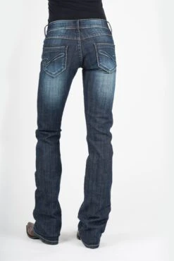Women's Stetson Dark Wash Boot Cut Jean