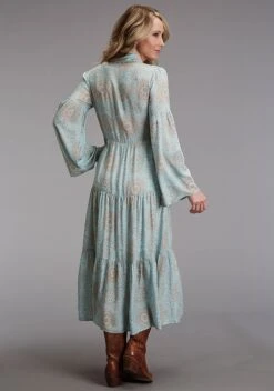 Women's Stetson "Mandala" Western Dress -Way Out West Trading Shop 1105705902014c 18ad5e35 6bbc 415a 94d4 b2fcc8c487fb