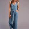 Stetson Tencel Denim Tank Style Jump Suit 1 Stetson Tencel Denim Tank Style Jump Suit -Way Out West Trading Shop 1106205655049a