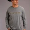 Stetson Long Sleeve Tri-Blend Jersey T-Shirt