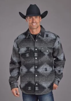 Men's Stetson Aztec Western Wool Jacket