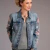 STETSON LADIES DENIM JACKET -Way Out West Trading Shop 1109805946063a