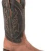John B. Stetson Black Calf Skin Square Toe -Way Out West Trading Shop 1202018500111a