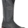 John B. Stetson Black Alligator Square Toe Boot -Way Out West Trading Shop 1202018520416