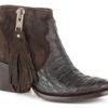 Stetson HUNTER ROUND TOE SHORTY EXOTIC -Way Out West Trading Shop 1202175034007