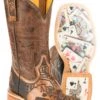 Tin Haul "The Gambler" Square Toe Boot -Way Out West Trading Shop 1402000070333a