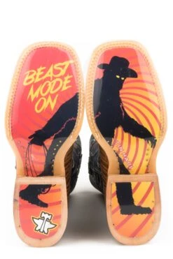 Tin Haul "A-Maze-In" Square Toe Boot -Way Out West Trading Shop 1402000070373b