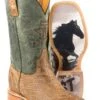 Tin Haul "Horse Power" Square Toe Boot -Way Out West Trading Shop 1402000770382a