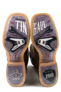 Tin Haul "Rocker" Square Toe Boot -Way Out West Trading Shop 1402000770383b