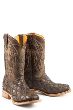 Tin Haul "Rocker" Square Toe Boot -Way Out West Trading Shop 1402000770383c