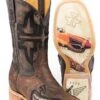 Tin Haul "Warhawk" Square Toe Boot -Way Out West Trading Shop 1402000770412a