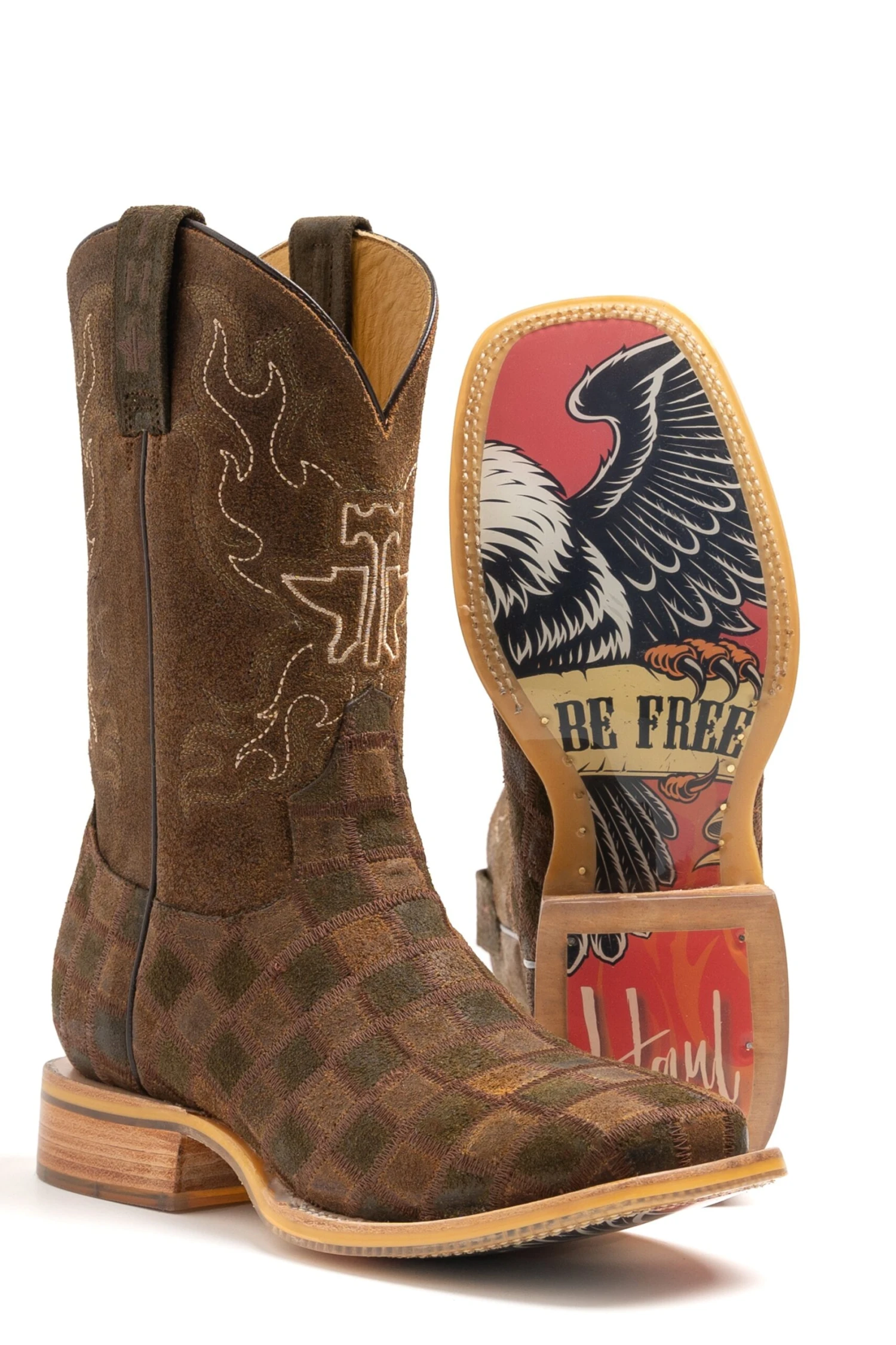 Tin Haul "Rough Patch" Square Toe Boot 3 Tin Haul "Rough Patch" Square Toe Boot