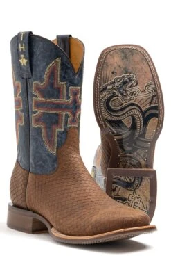 Tin Haul "Cut Up" Square Toe Boot