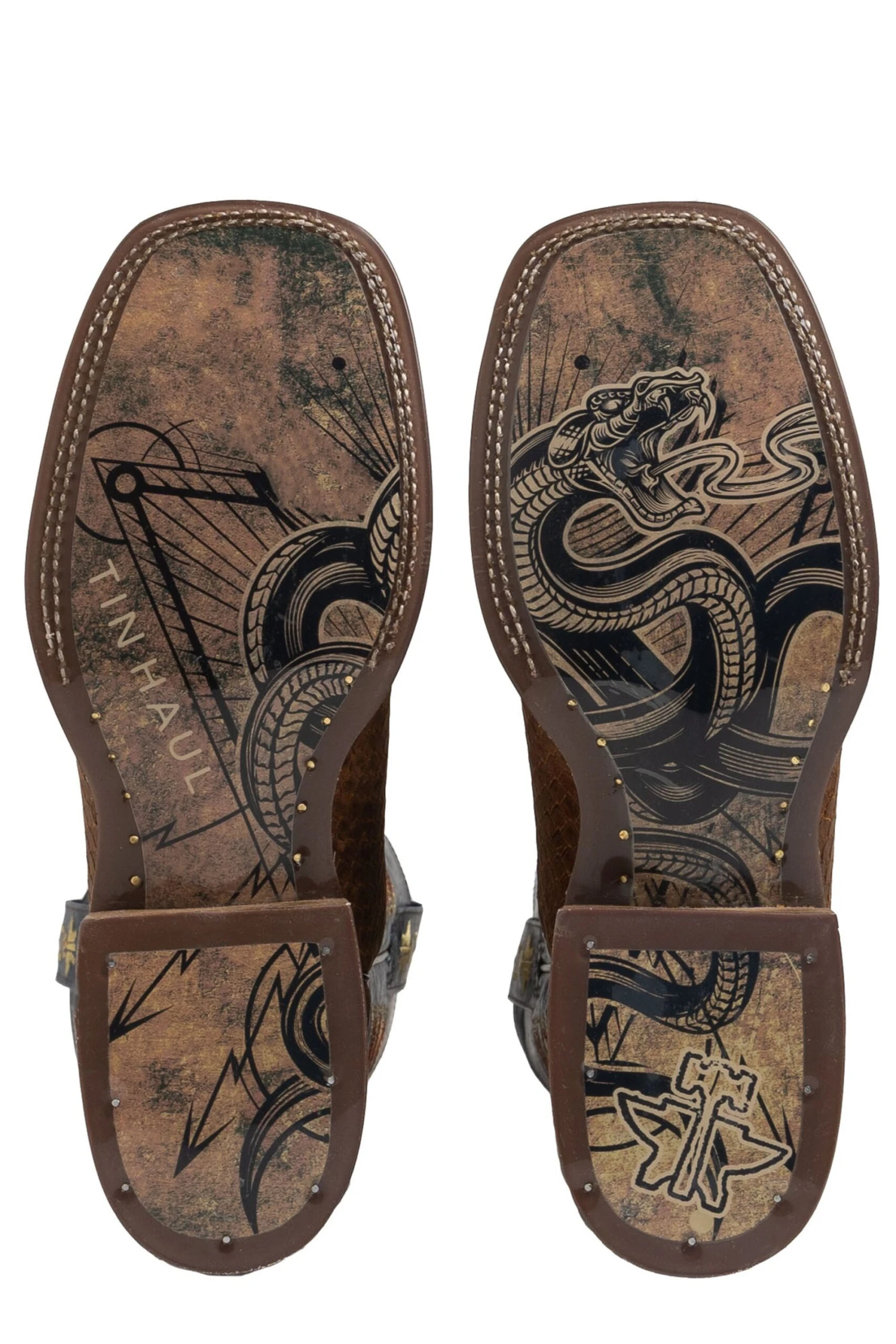 Tin Haul "Cut Up" Square Toe Boot 4 Tin Haul "Cut Up" Square Toe Boot - Image 2