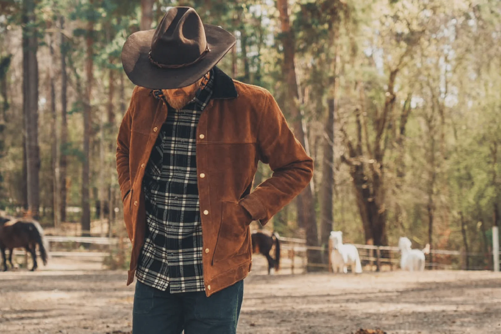 Way Out West Trading Shop -Way Out West Trading Shop Mens Western Jacket