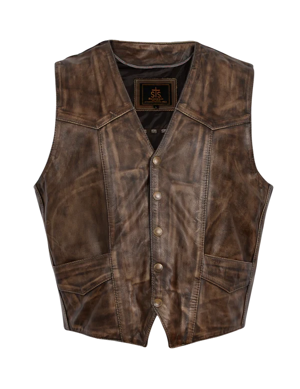 Mens STS Ranchwear Chisum Vest 3 Mens STS Ranchwear Chisum Vest