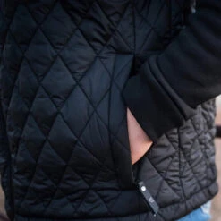 Mens STS Ranchwear Hunter Jacket -Way Out West Trading Shop STS9056 sts ranchwear mens hunter jacket black detail 2 600x e184ad73 7de8 4a6f bf34 567ac6101302