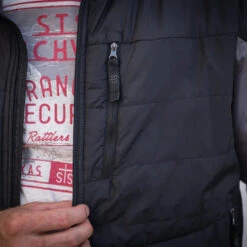 Mens STS Ranchwear Sterling Jacket -Way Out West Trading Shop STS9062 mens sterling jacket black gray lifestyle 3 600x f4f184d8 9251 43e4 9a3d 071ada7277bd