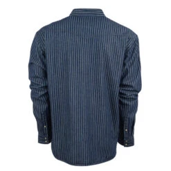 Mens STS Ranchwear Railroad Long Sleeve Shirt -Way Out West Trading Shop STS9810 mens railroad back 600x 30687621 eee4 46b4 8484 b46c16d36464