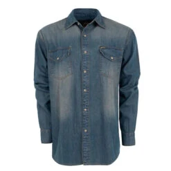 Mens STS Ranchwear Parker Denim Shirt